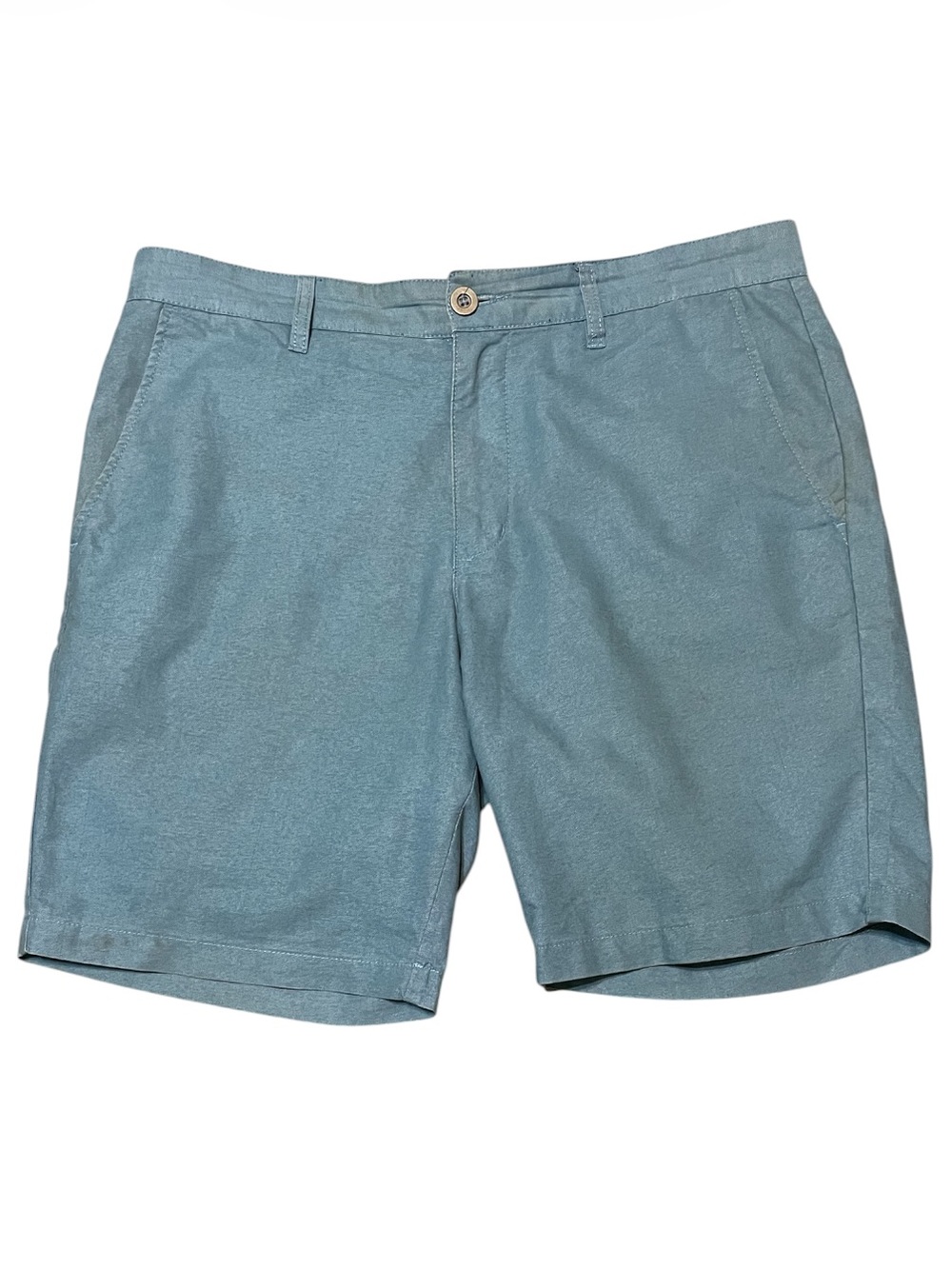 Men's RVCA Nature × Industry Oxo Overdye Chino Shorts Blue Size 34